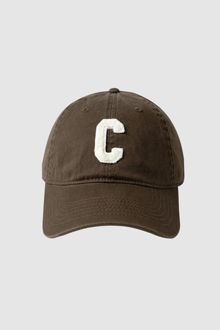 Baseballkappe mit C-Logo-Stickerei
