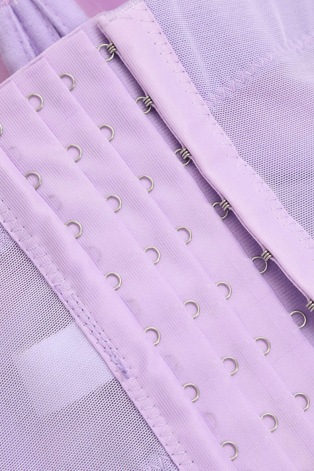 Bluse aus Mesh mit integriertem Bustier