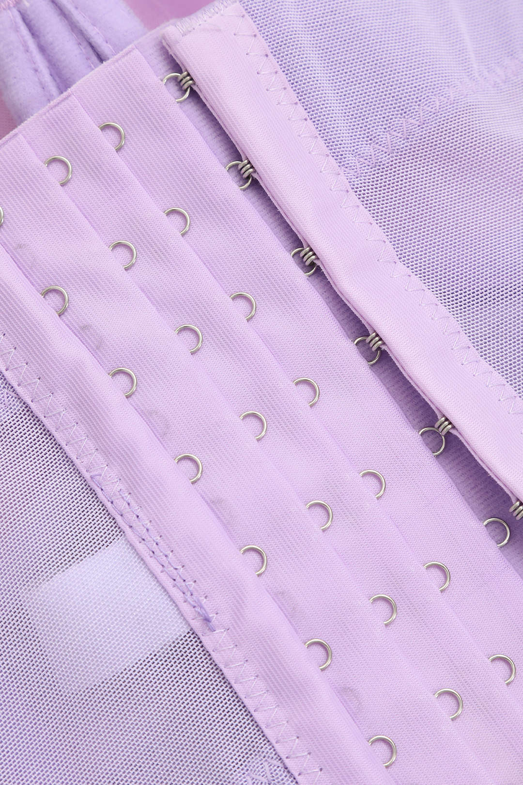 Bluse aus Mesh mit integriertem Bustier