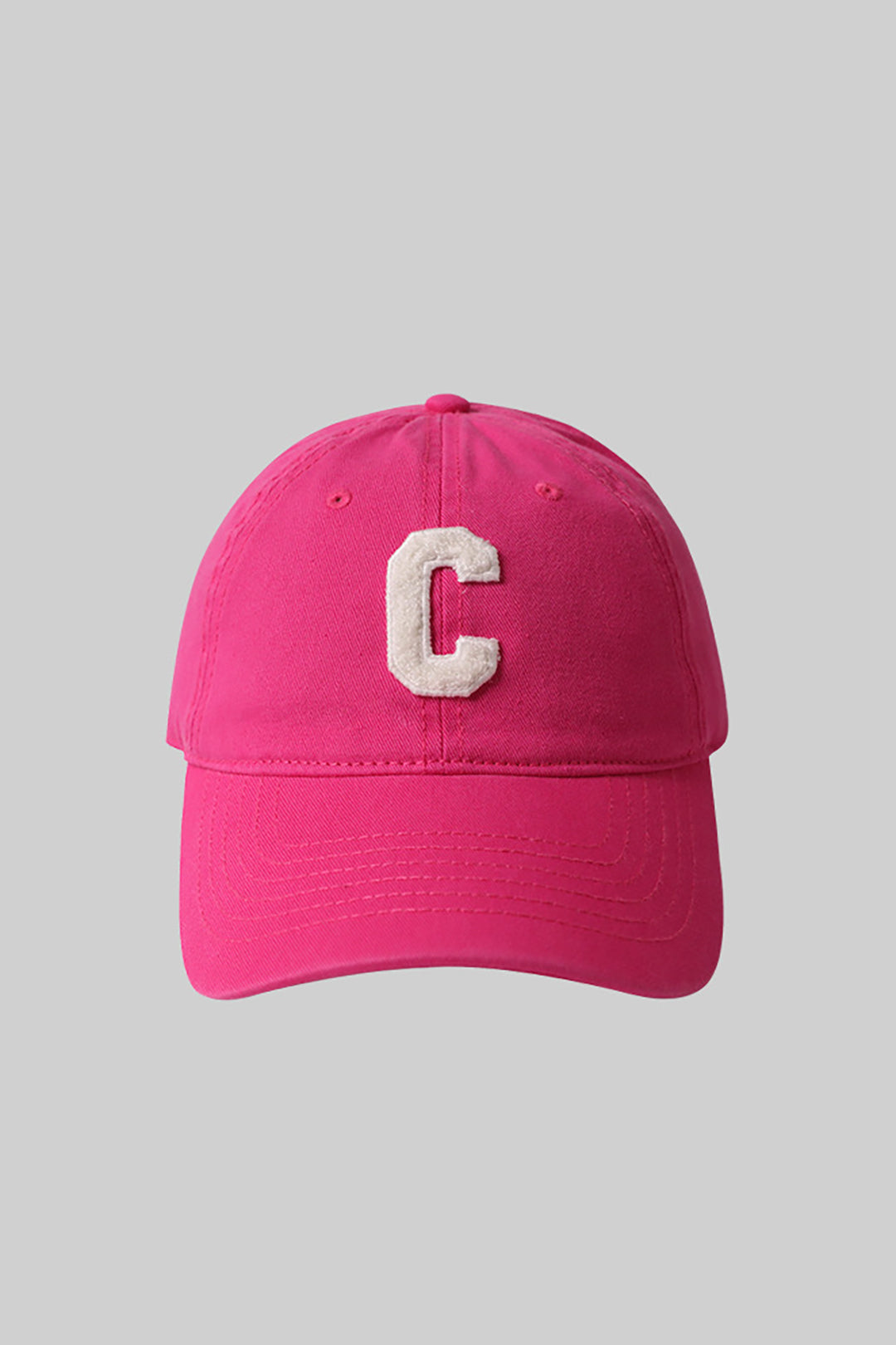 Baseballkappe mit C-Logo-Stickerei