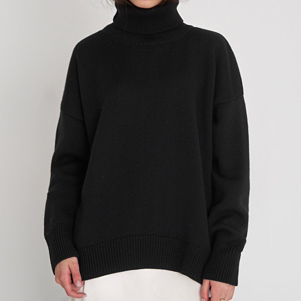 Damen Rollkragenpullover im Oversize-Look
