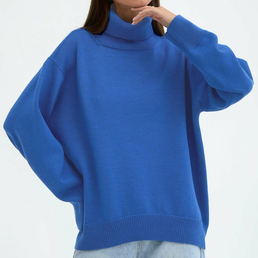 Damen Rollkragenpullover im Oversize-Look