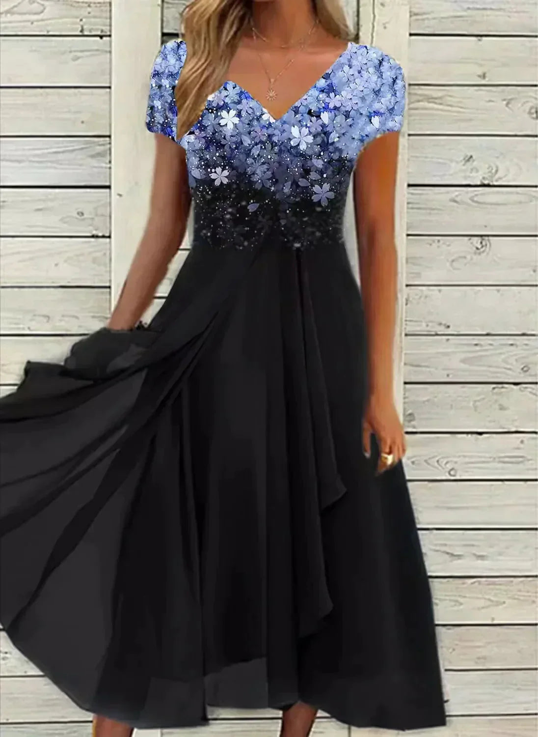 Chiffon-Abendkleid für Damen