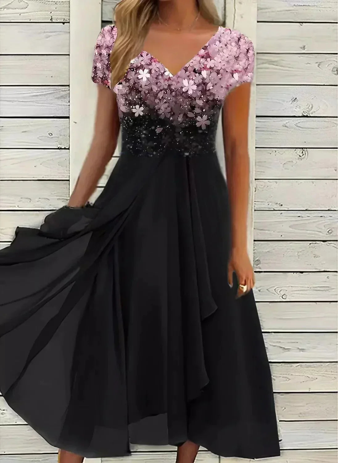 Chiffon-Abendkleid für Damen