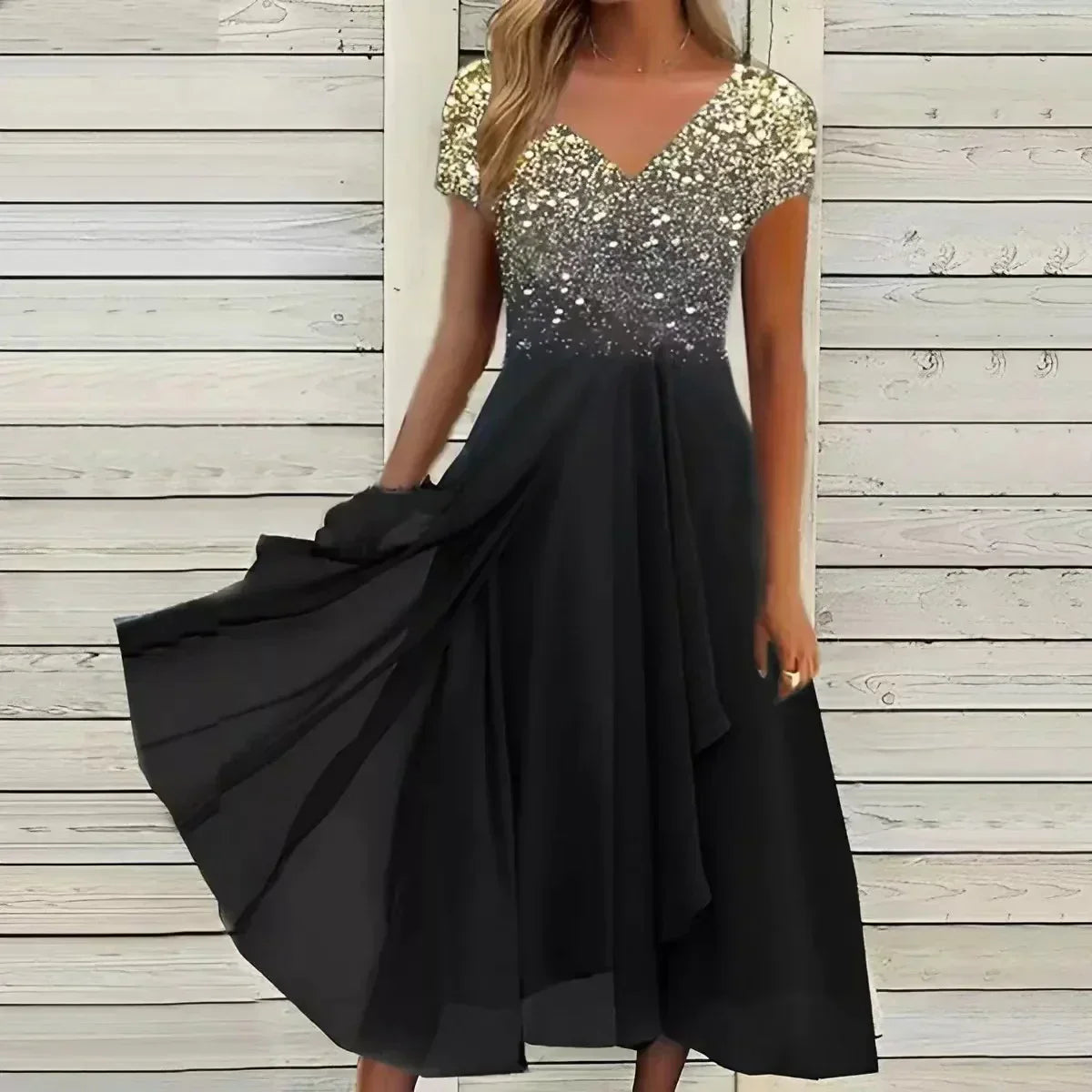 Chiffon-Abendkleid für Damen