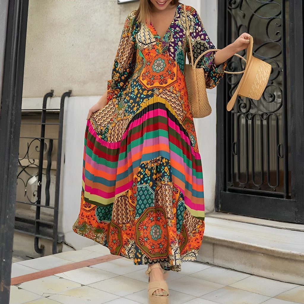 Chic Bohemian-Style Elegant Robe